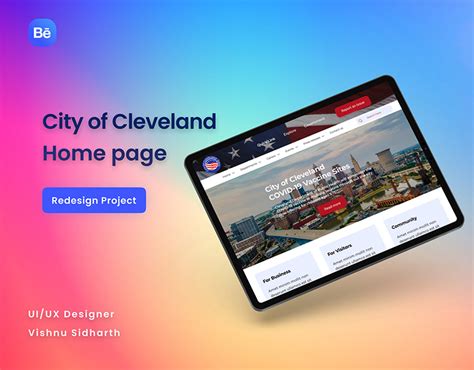 city of cleveland home page.